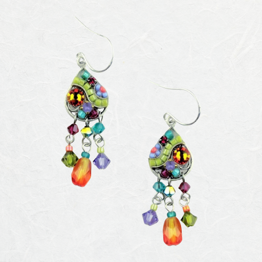 Firefly Mosaic Colorful Earrings 2