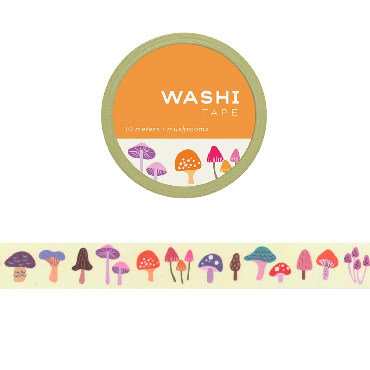 mushroom folk washi tape — These Things Shop // cute plushies and  accessories for you