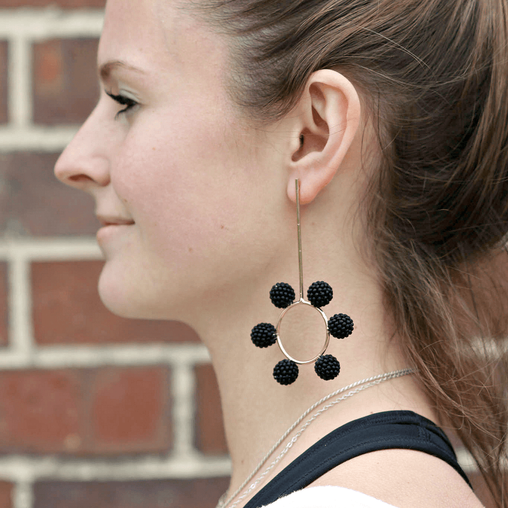 Cosmos Earrings - Mishky - Coco and Duckie 