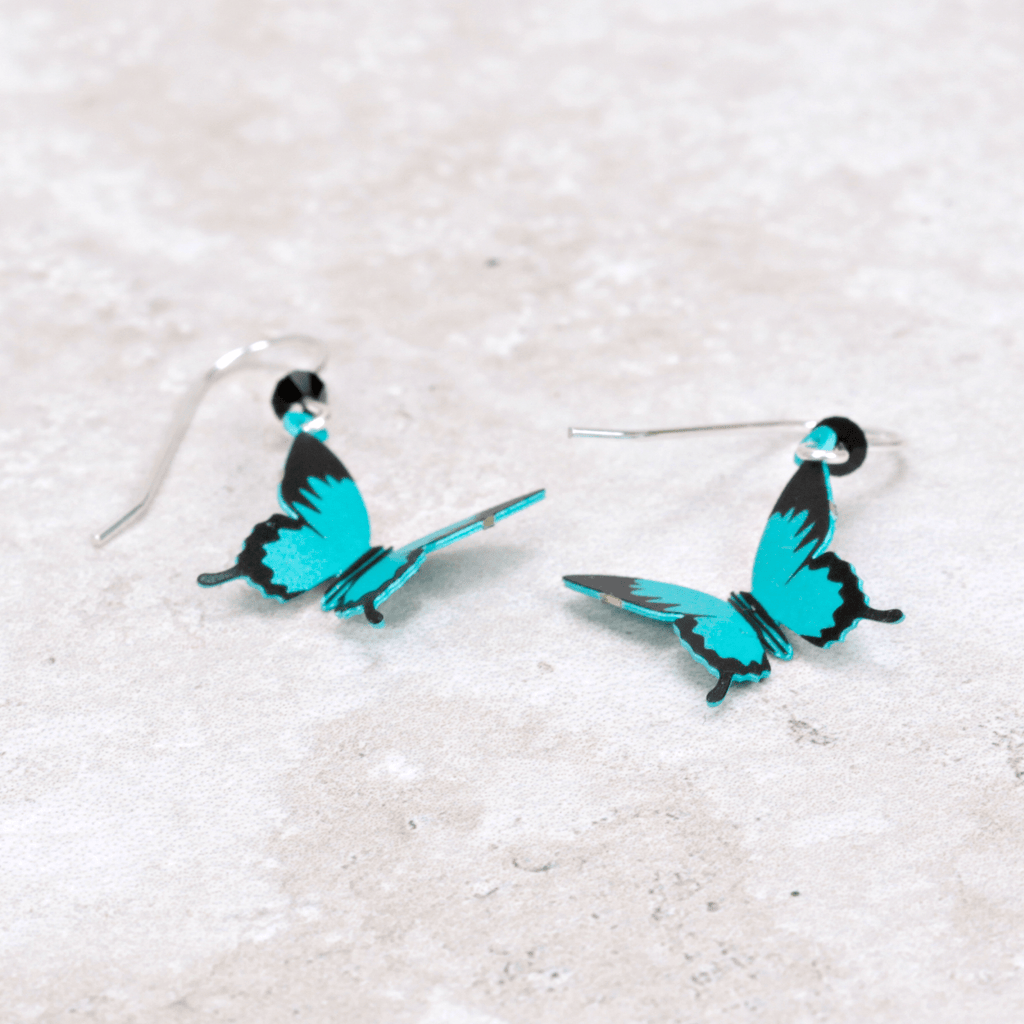 Ulysses Butterfly Earrings - Sienna Sky - Coco and Duckie 