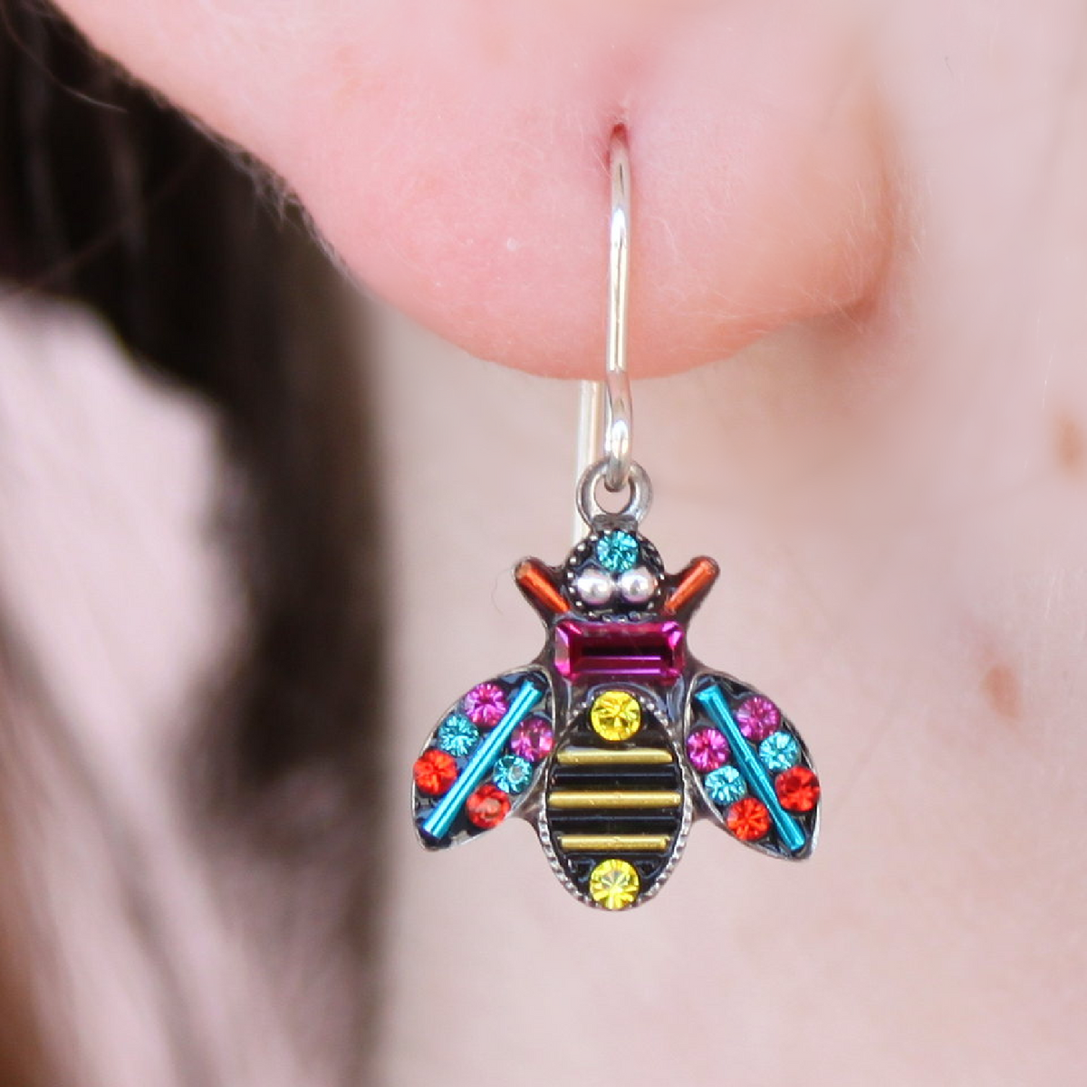 Bumble clearance bar earrings