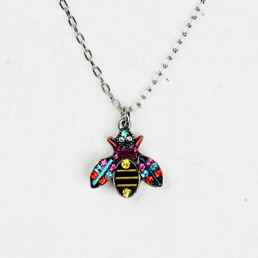 Queen Bee Pendant Necklace Coco And Duckie