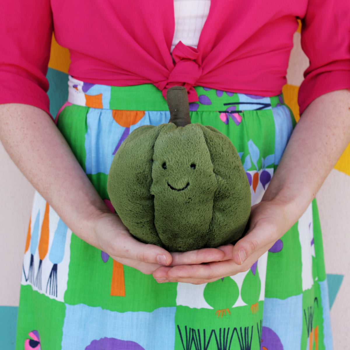 Green Squishy Squash Coco and Duckie