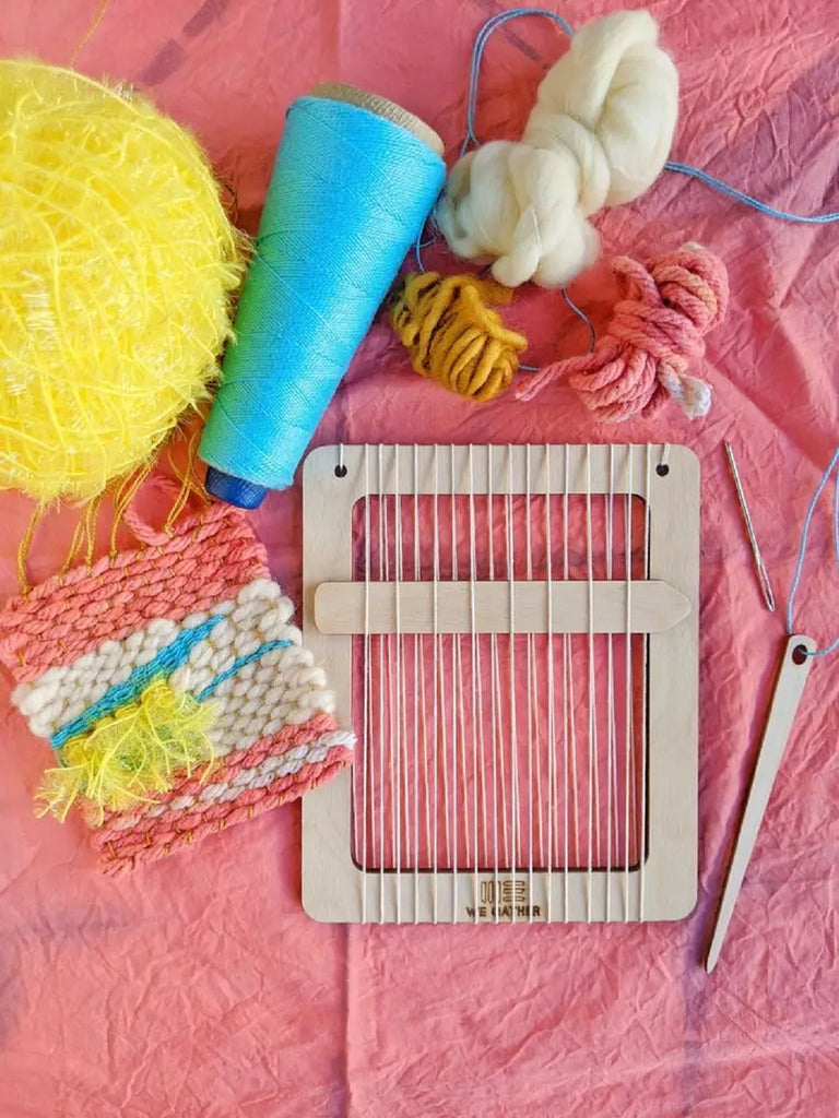 Simple Loom Weaving Kit - We Gather - Coco and Duckie 