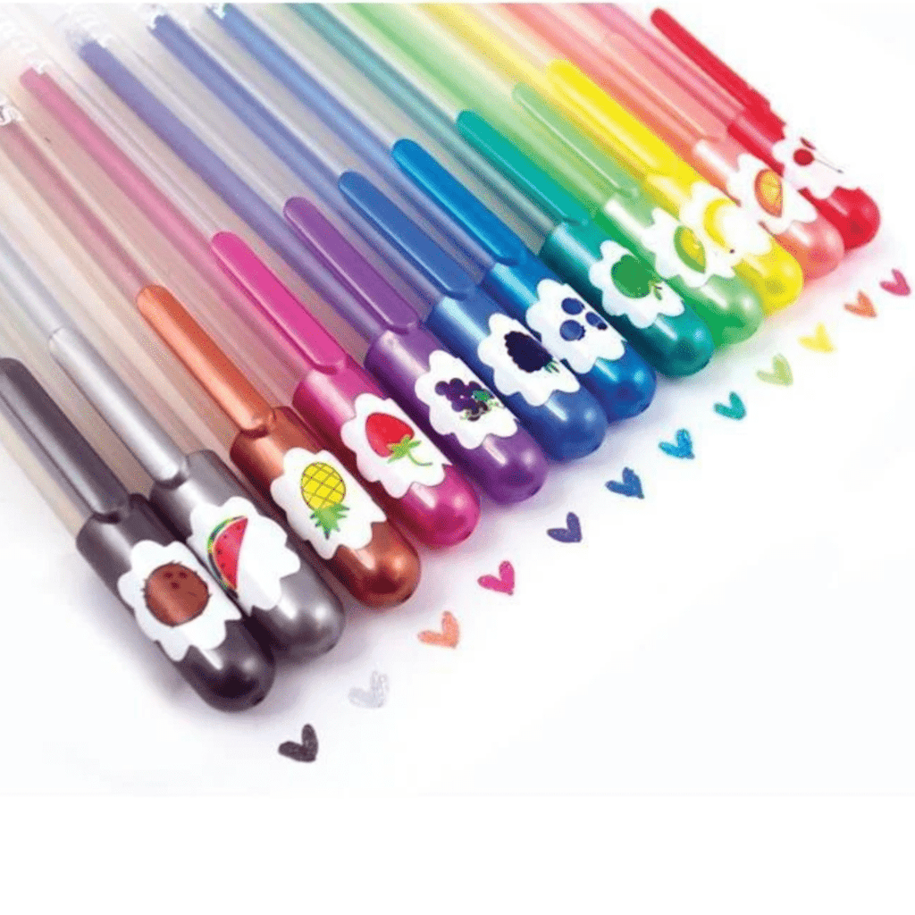 Yummy Scented Glitter Gel Pens - Ooly - Coco and Duckie 