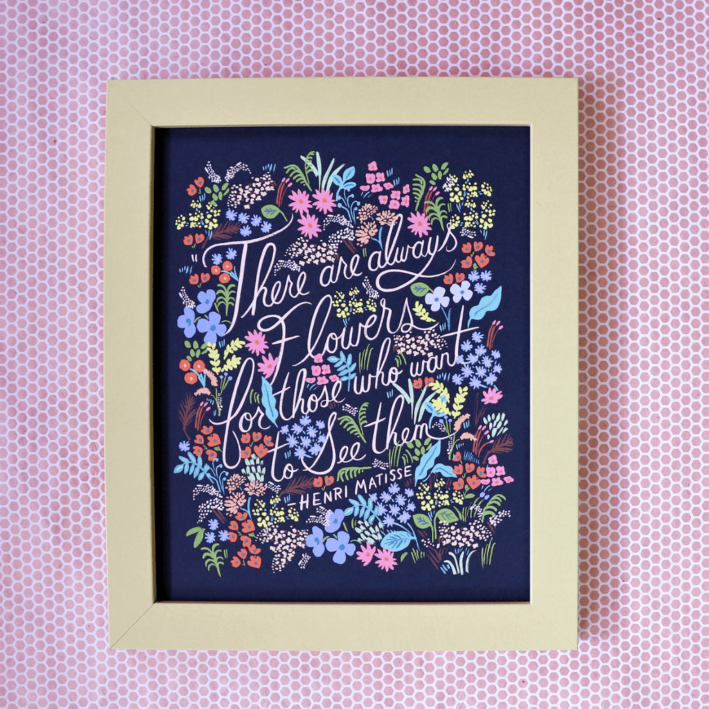 Matisse Quote Art Print - Rifle Paper Co. - Coco and Duckie 