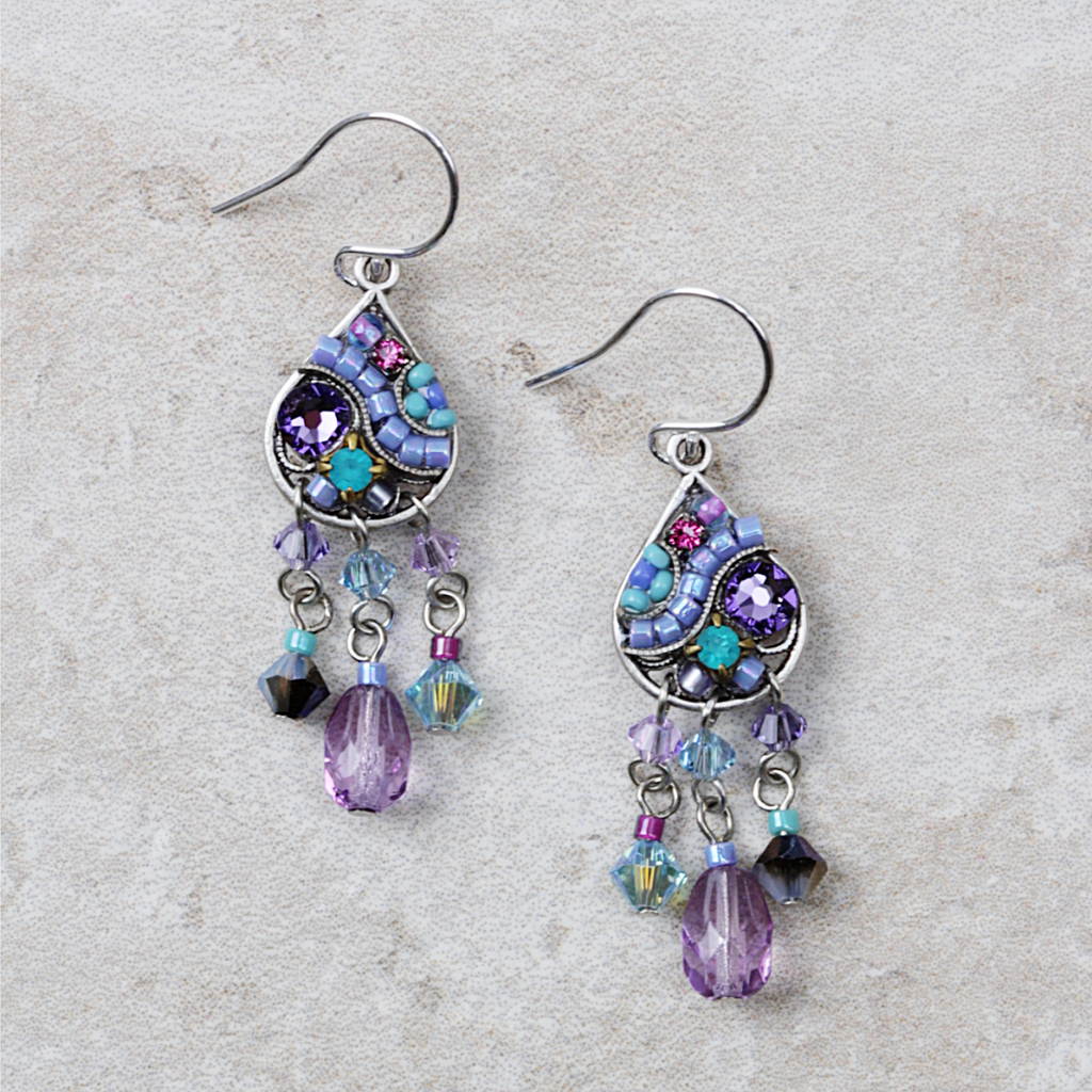 Orla Earrings | Lavender - Coco and Duckie 