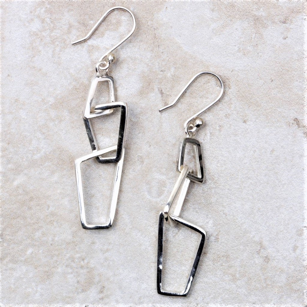 Livina | Sterling Silver Earrings - Coco and Duckie 