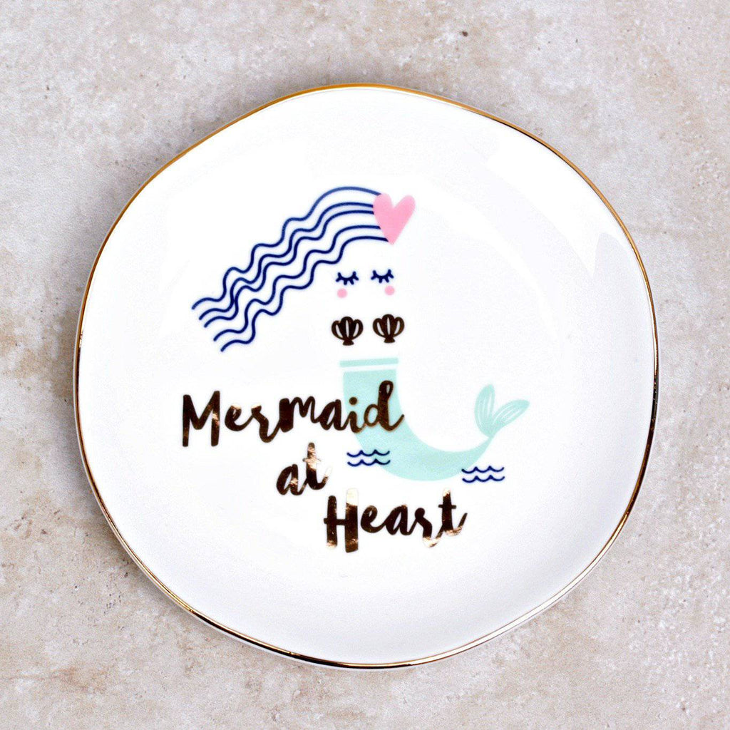 Mermaids Trinket Tray - Slant - Coco and Duckie 