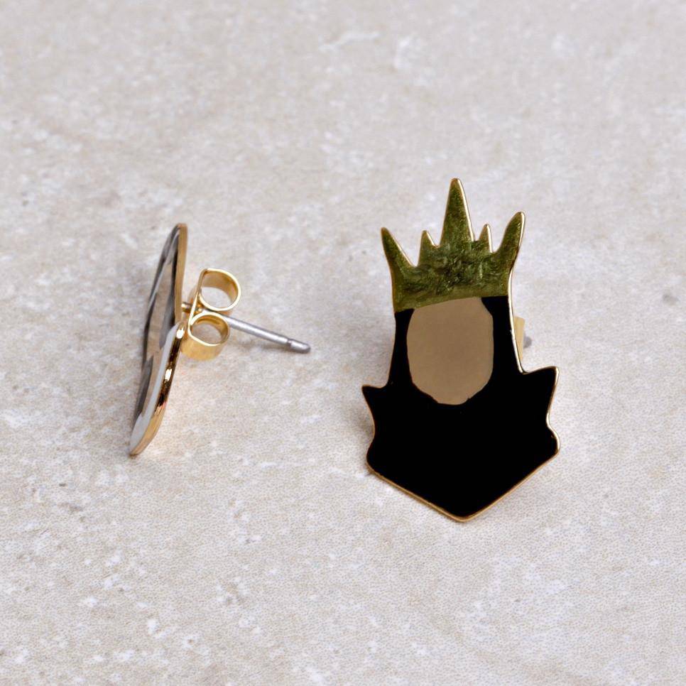Snow White and the Wicked Queen Earrings - N2 - Coco and Duckie 