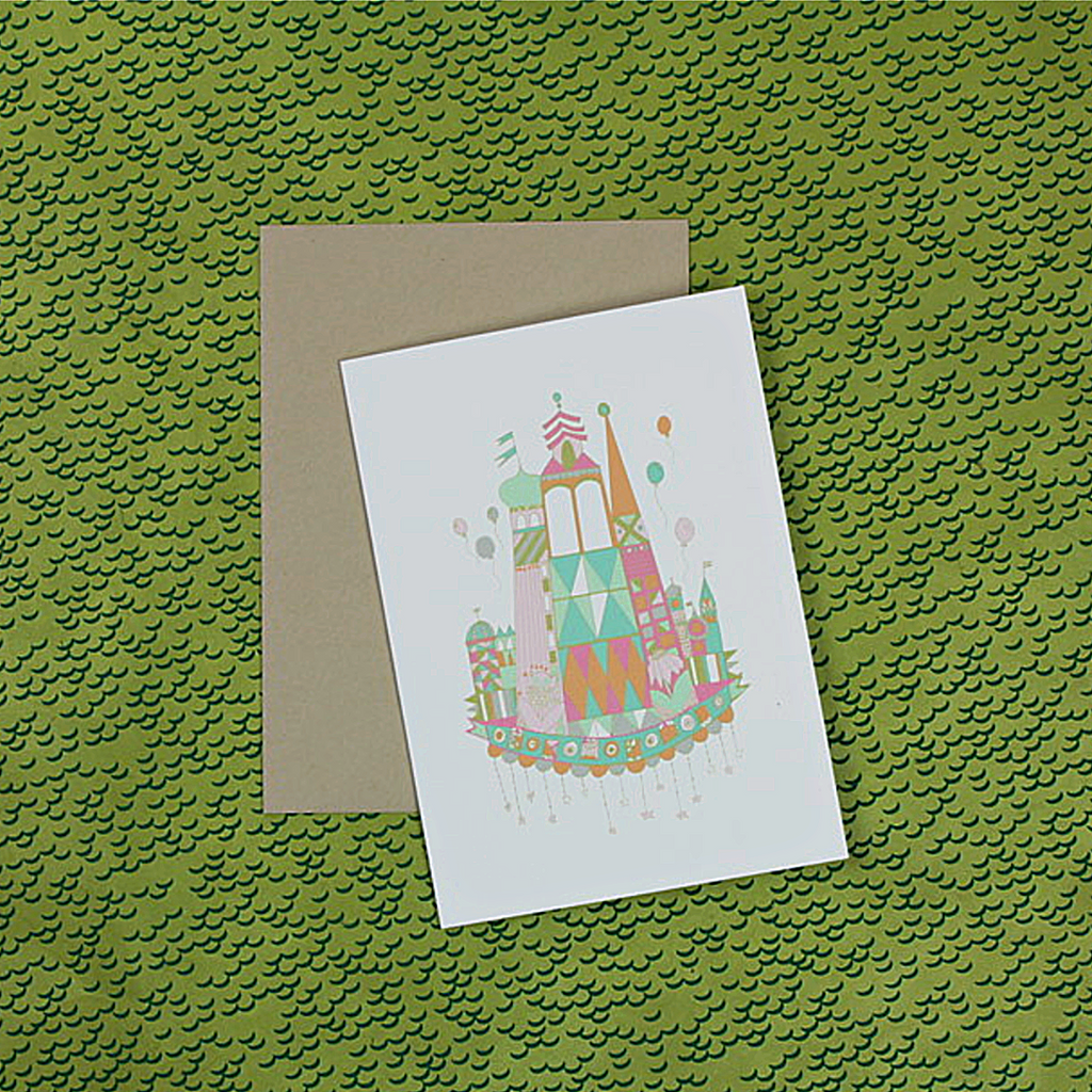 It’s a Small World Boxed Cards - Thimblepress - Coco and Duckie