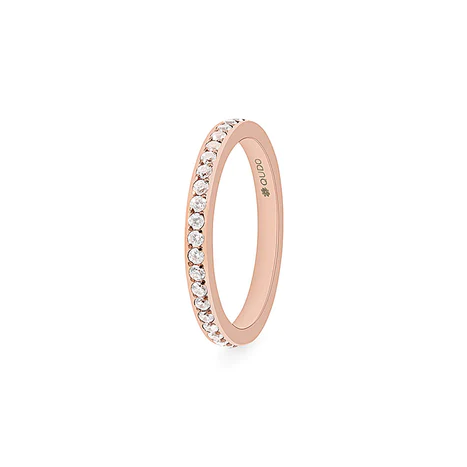 Qudo rose sales gold ring