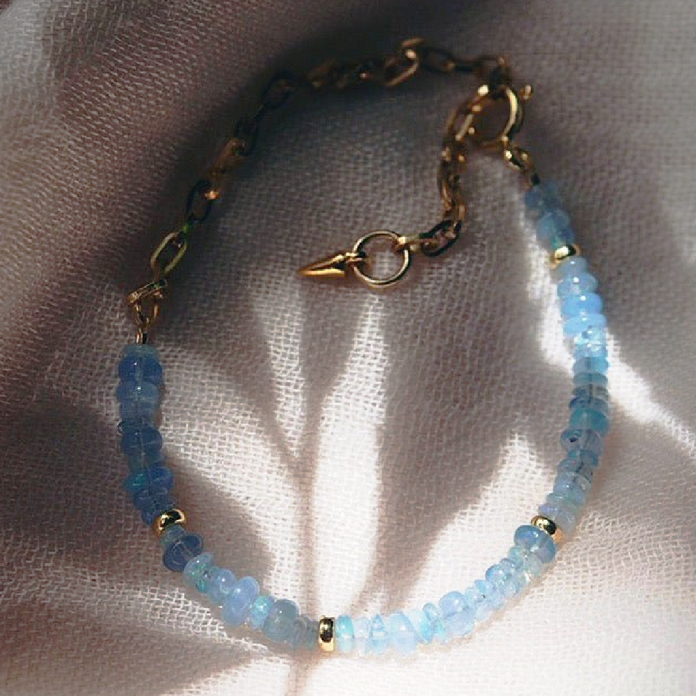 Ali_Ikai-blue-opal-and-gold-chain-bracelet