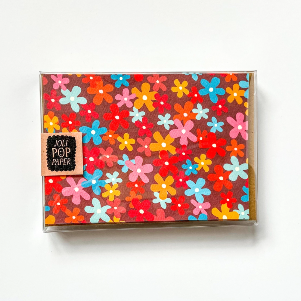 Joli-Pop-Groovy-Floral-Boxed-Notes-