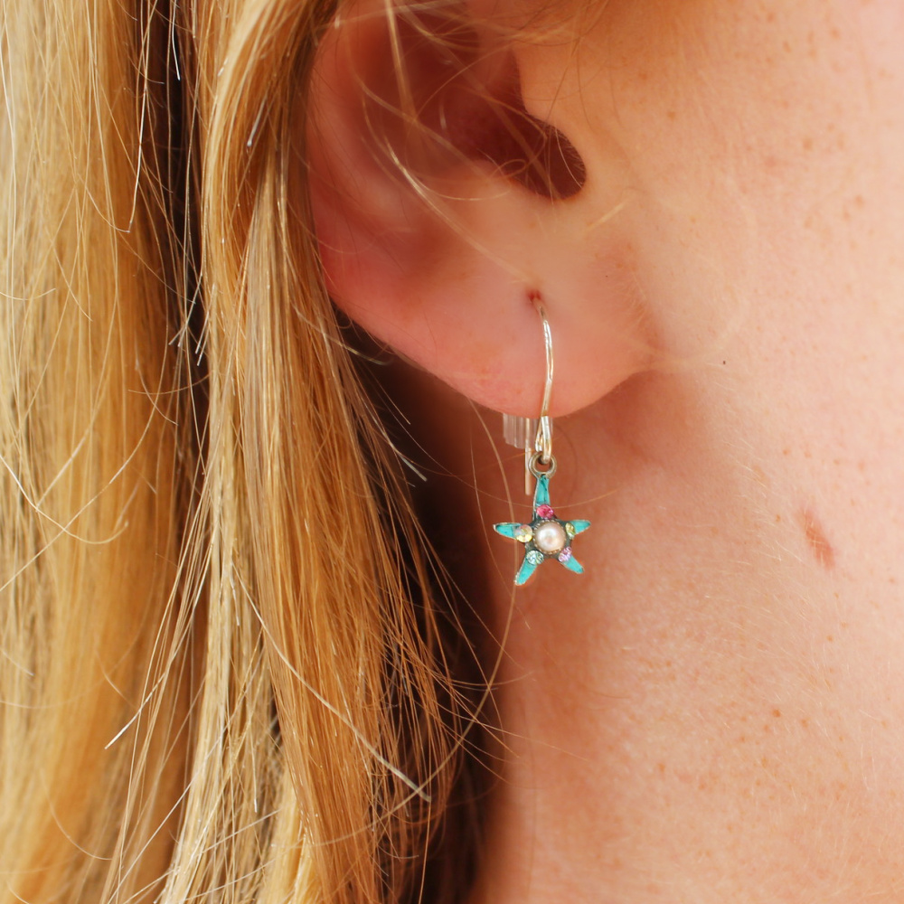 Mini-Starfish-Earrings