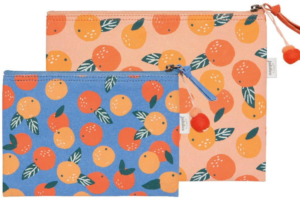 Paradise-Orange-Large-Pouch-and-Small-Pouch-1