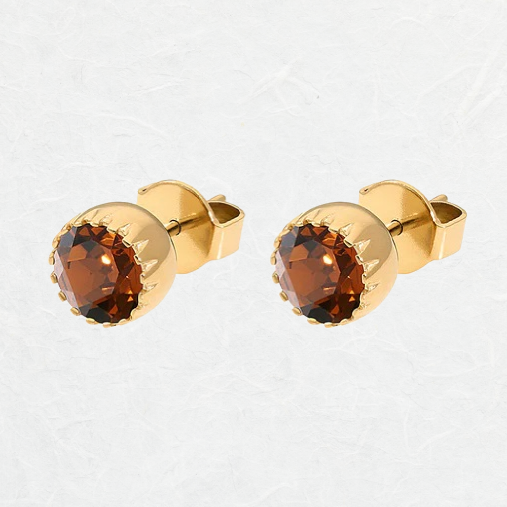 Qudo_Crystal_Topaz_and_Gold_Earrings