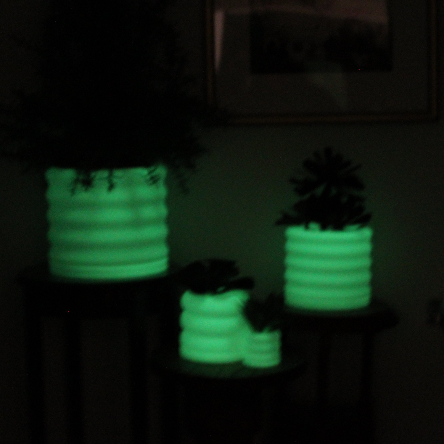 glow in the dark planter pots Glow-in-the-Dark Planters – Coco and Duckie