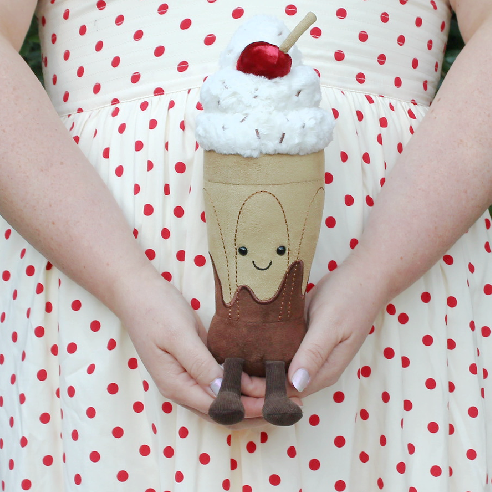 ぬいぐるみ  Amuseables Chocolate Milkshake Jellycat Amuseables Marin Chocolate Milkshake 100