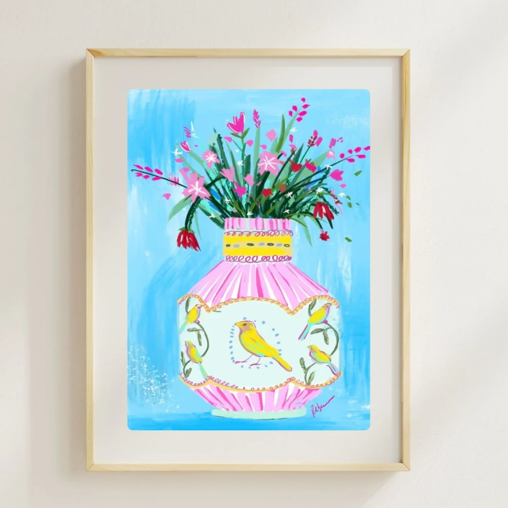 bird-vase-art-print-by-rebecca-meixner