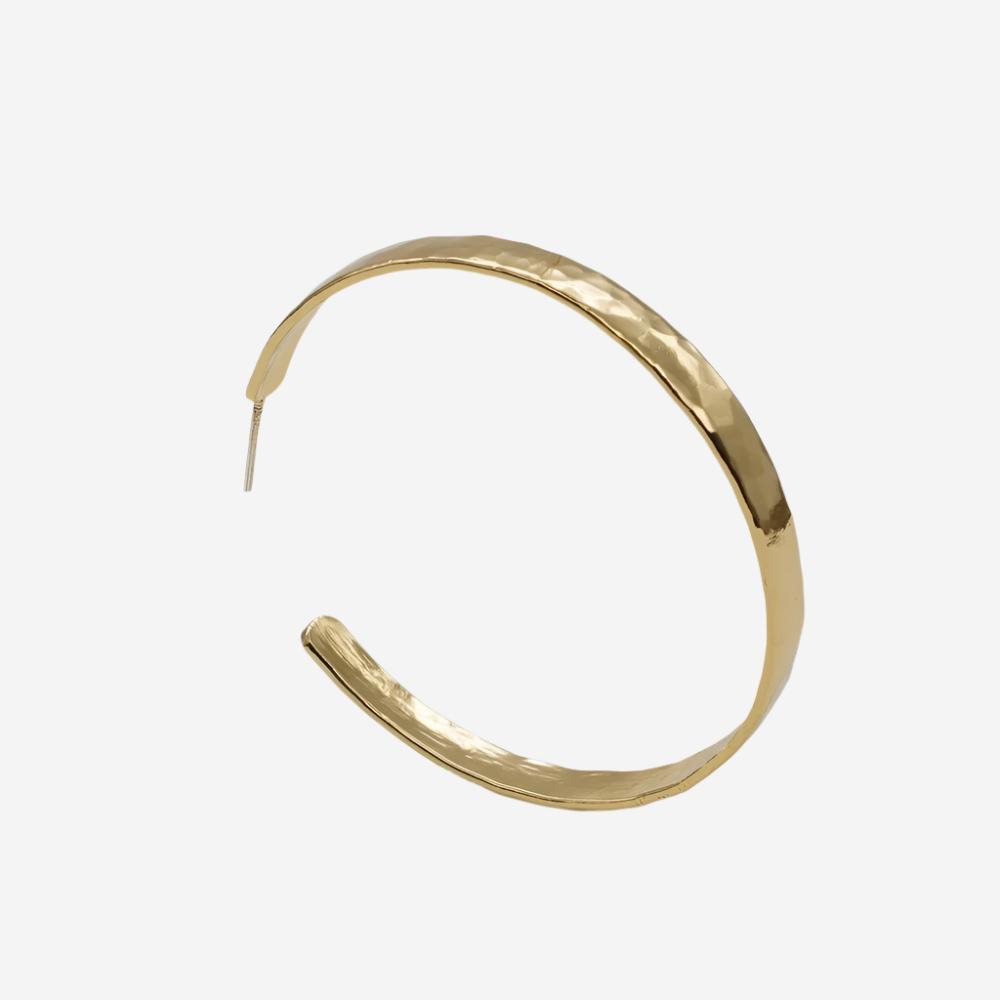 conda-hammered-hoops-earrings