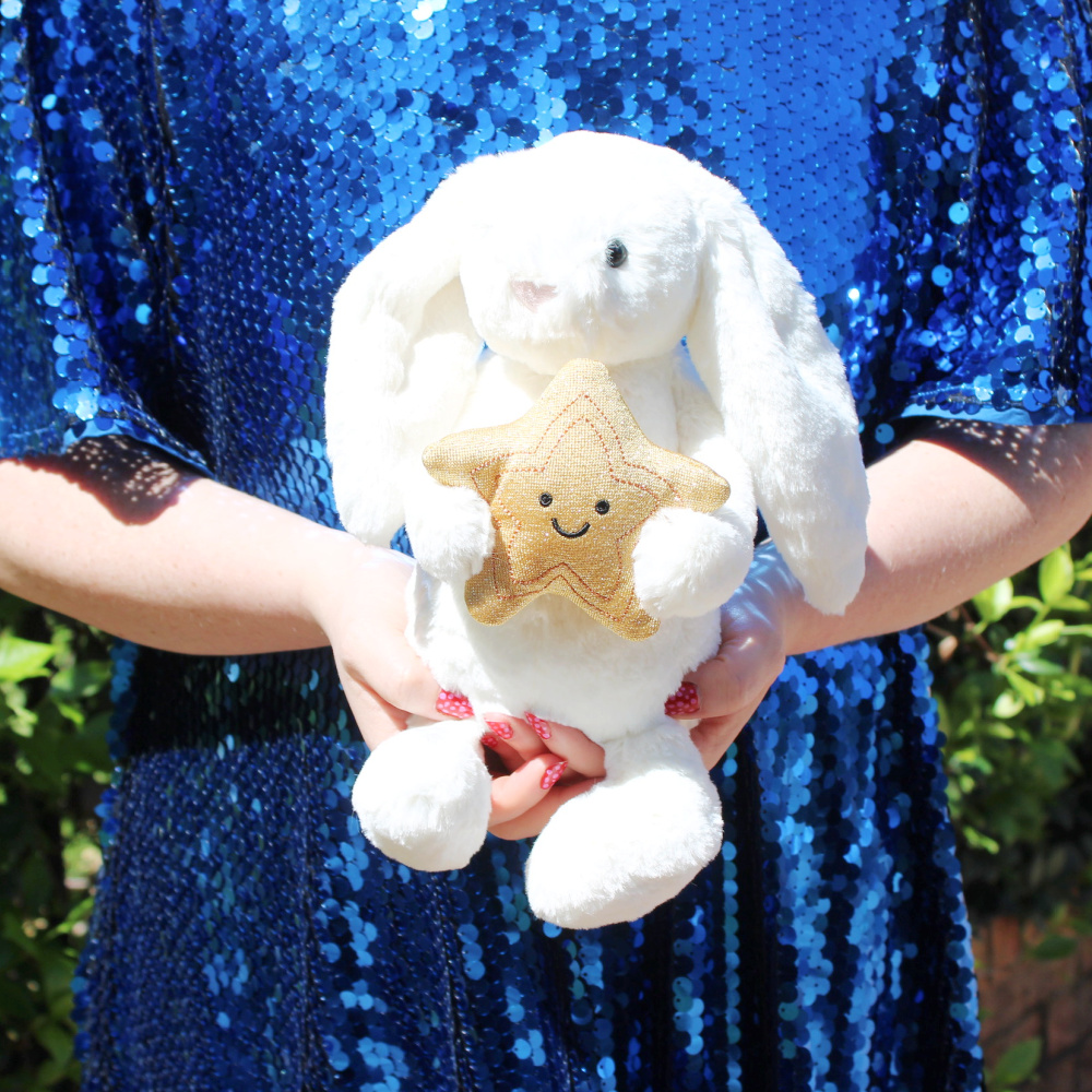 Cream Bunny with Star – Coco and Duckie