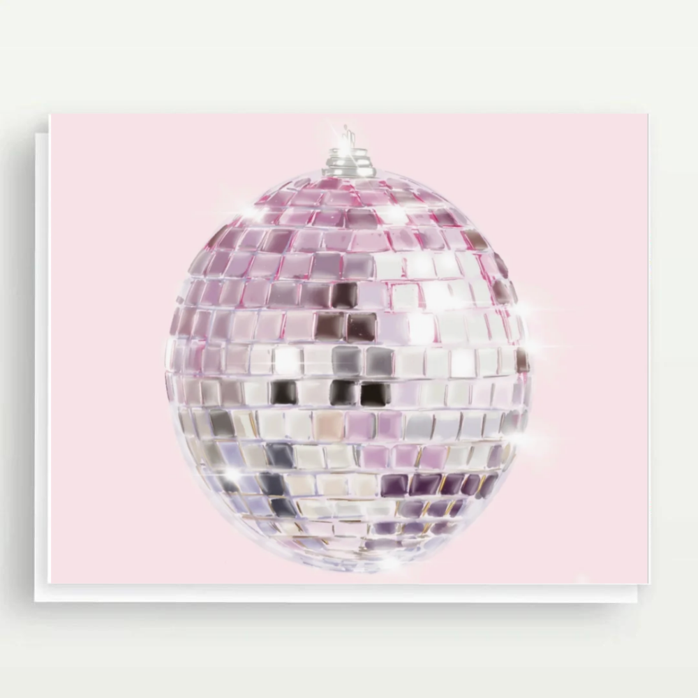 disco-ball-greeting-card