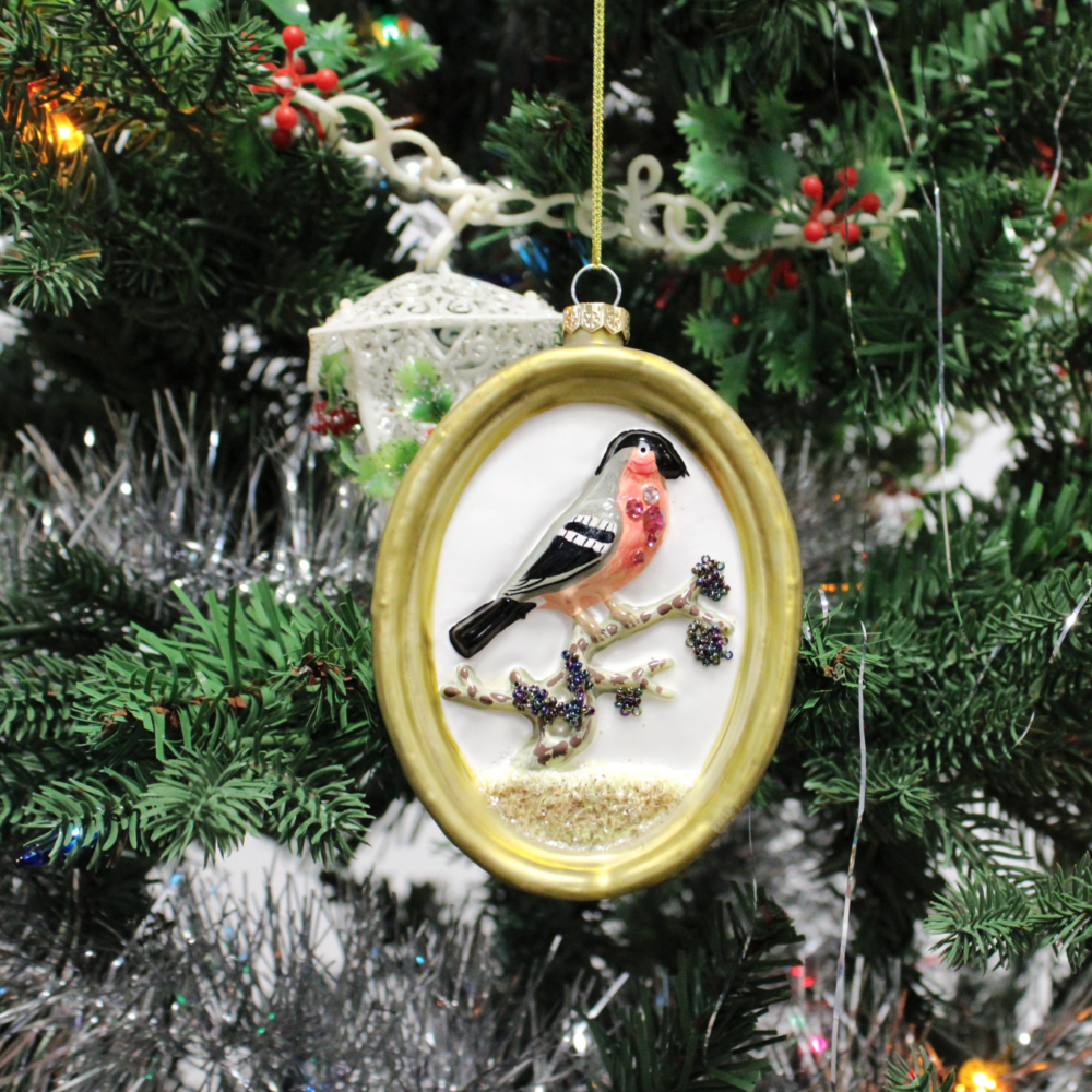 framed-bird-ornament