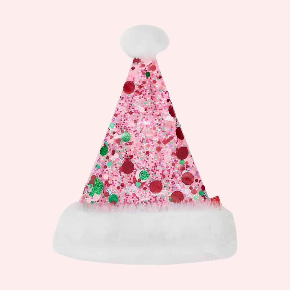 holiday-spirit-pink-confetti-santa-hat