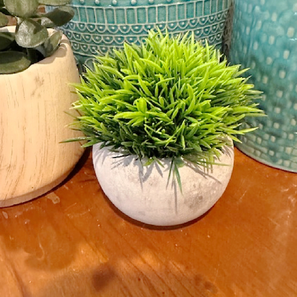 small potted plants fake Lush Faux Potted Plants – Coco and Duckie