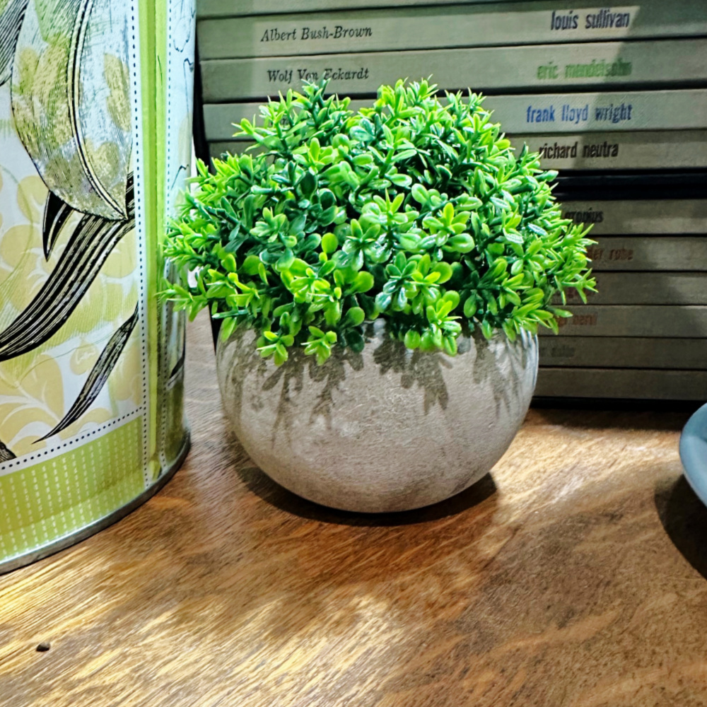 small faux potted plants Lush Faux Potted Plants