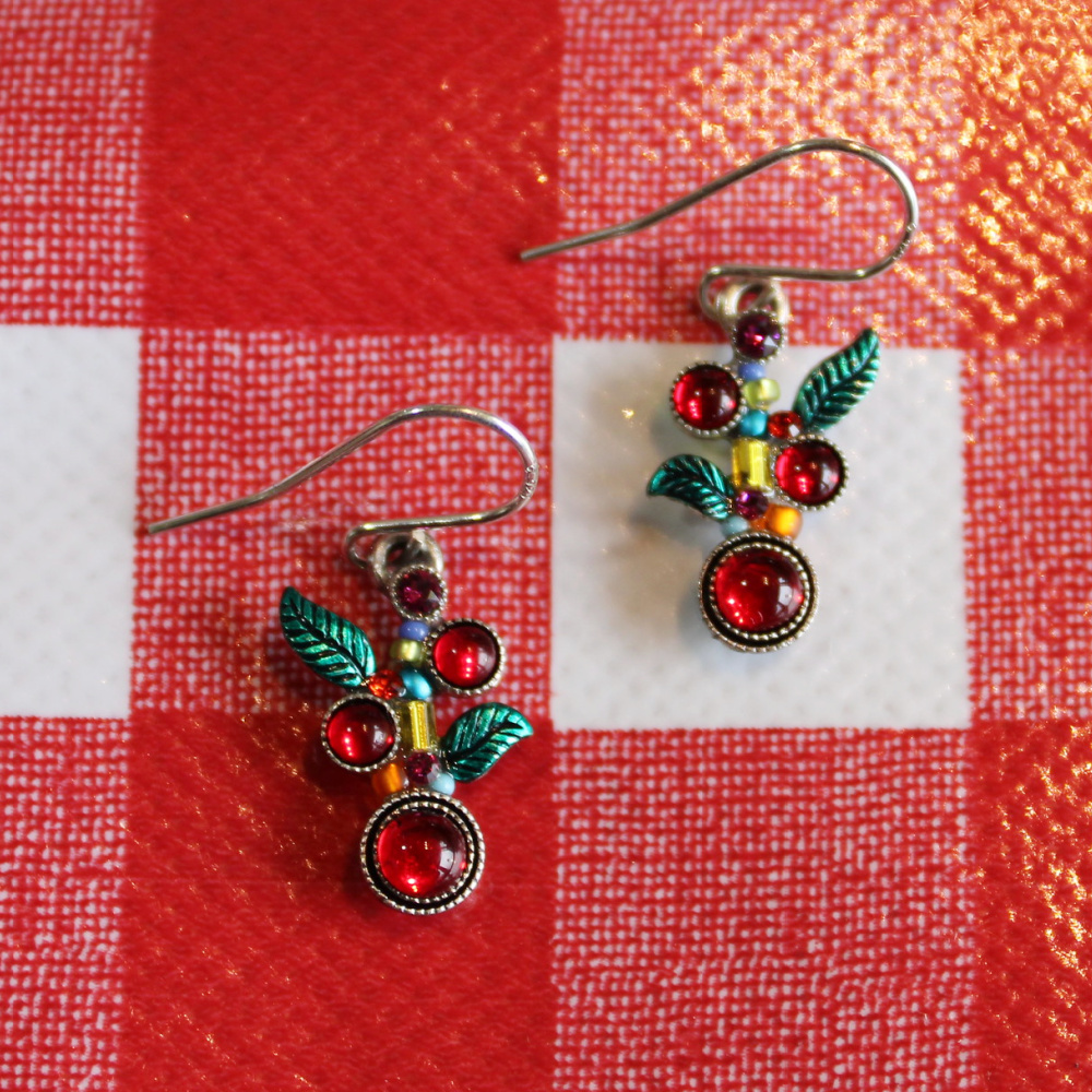 scallop-berries-earrings