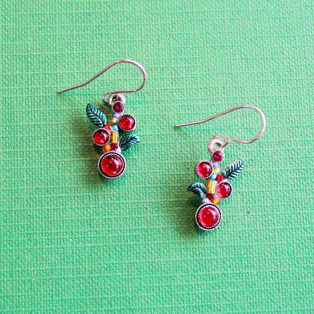 scallop-berries-earrings