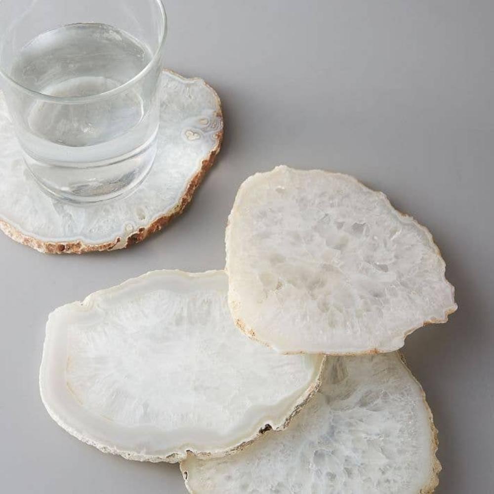 white-agate-resin-coaster-set