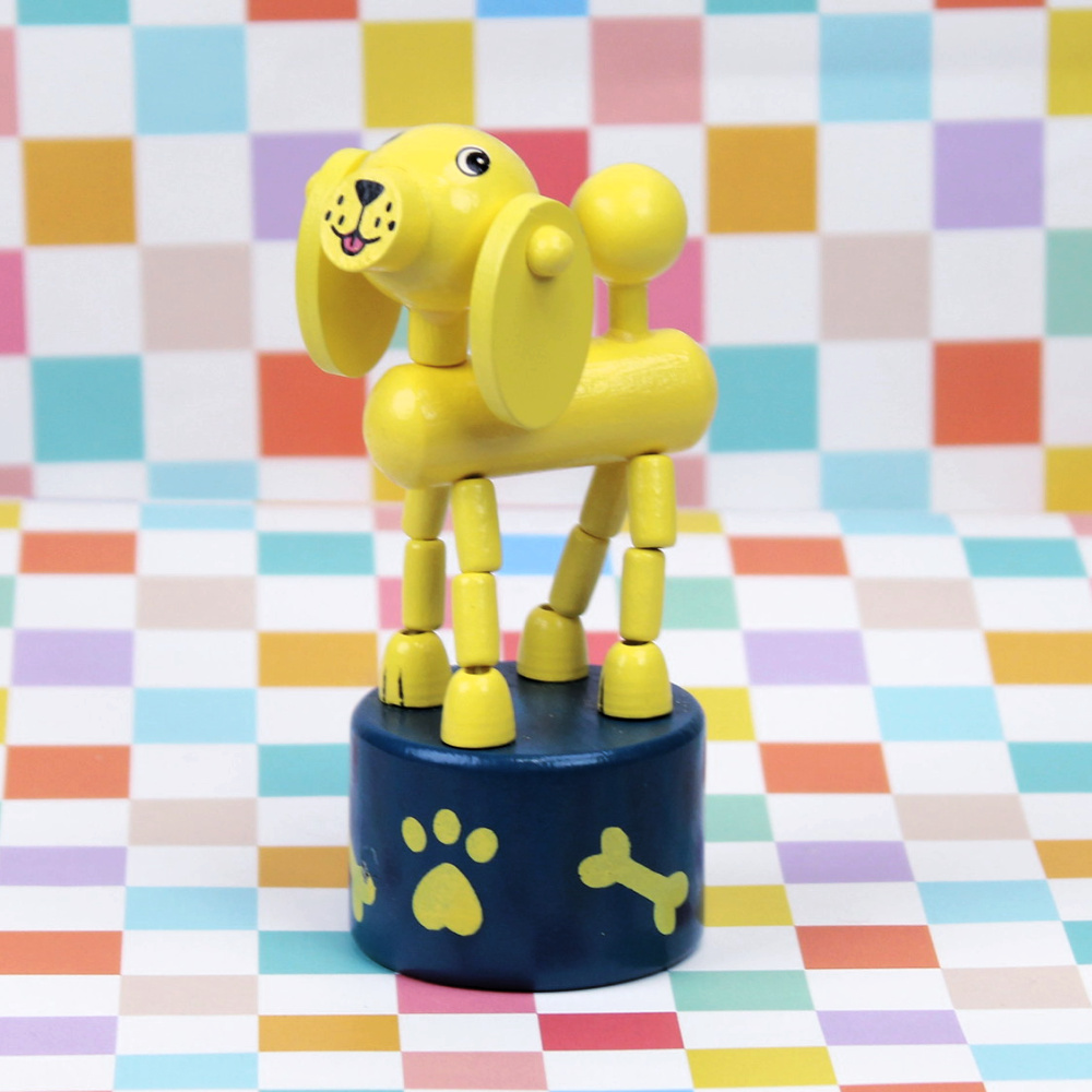 wooden-yellow-dog-push-up-toy