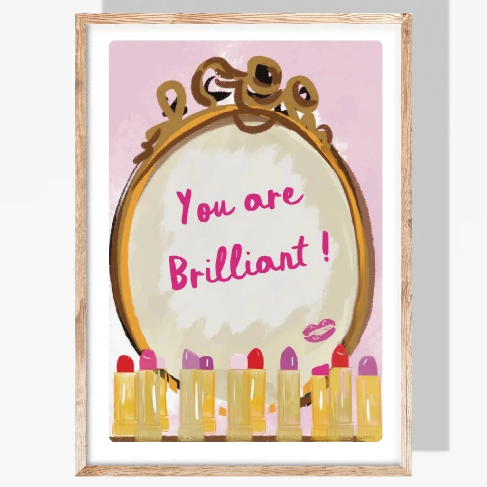 you-are-brilliant-art-print-by-rebecca-meixner