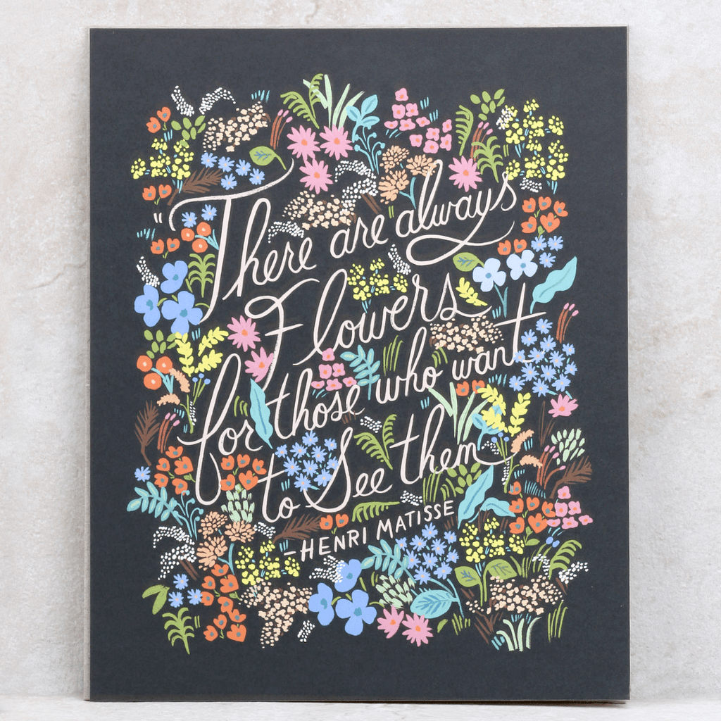 Matisse Quote Art Print - Rifle Paper Co. - Coco and Duckie 