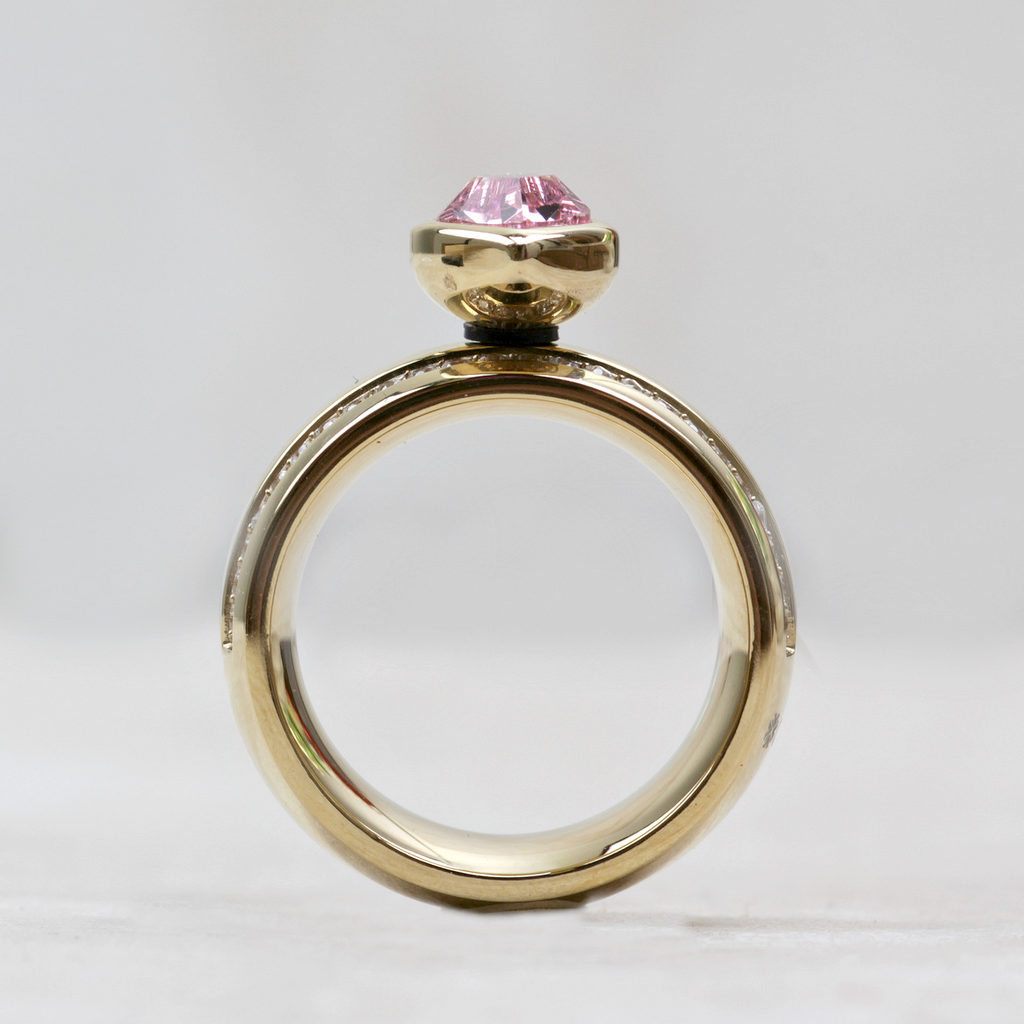 Qudo Interchangeable Lecce Ring | Gold - Coco and Duckie 