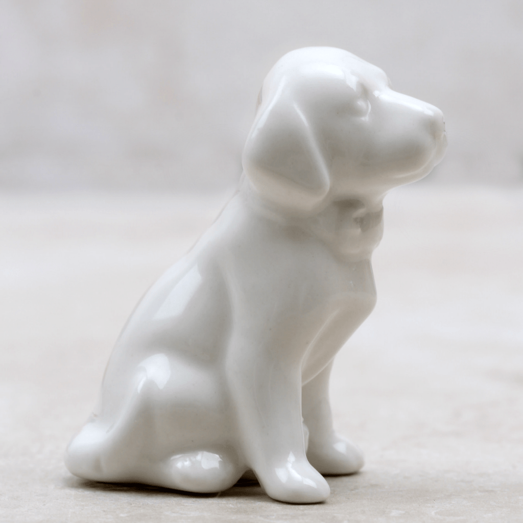 Ceramic Pooches - Creative Co-op - Coco and Duckie 