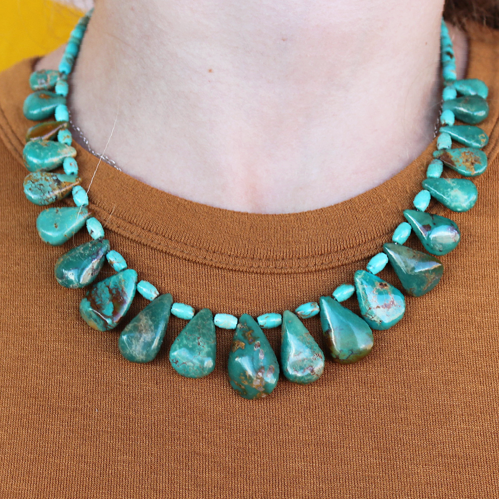 Tamara Turquoise Necklace - Dee's Designs - Coco and Duckie 