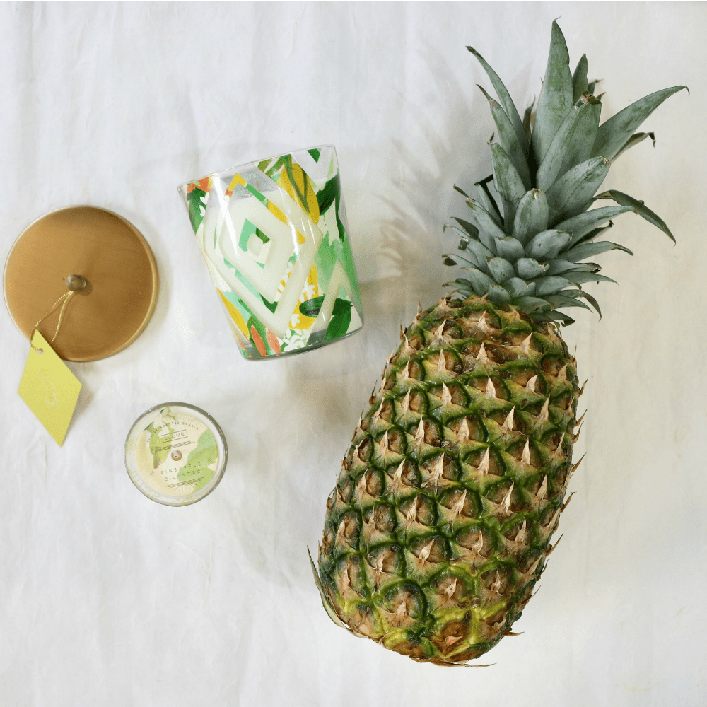 Copula Glass Candle | Pineapple Cilantro - Illume - Coco and Duckie 