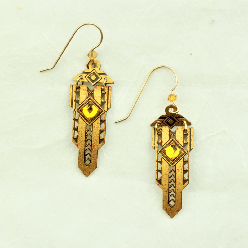 Flame Earrings - Adajio Jewelry - cocoandduckie.com