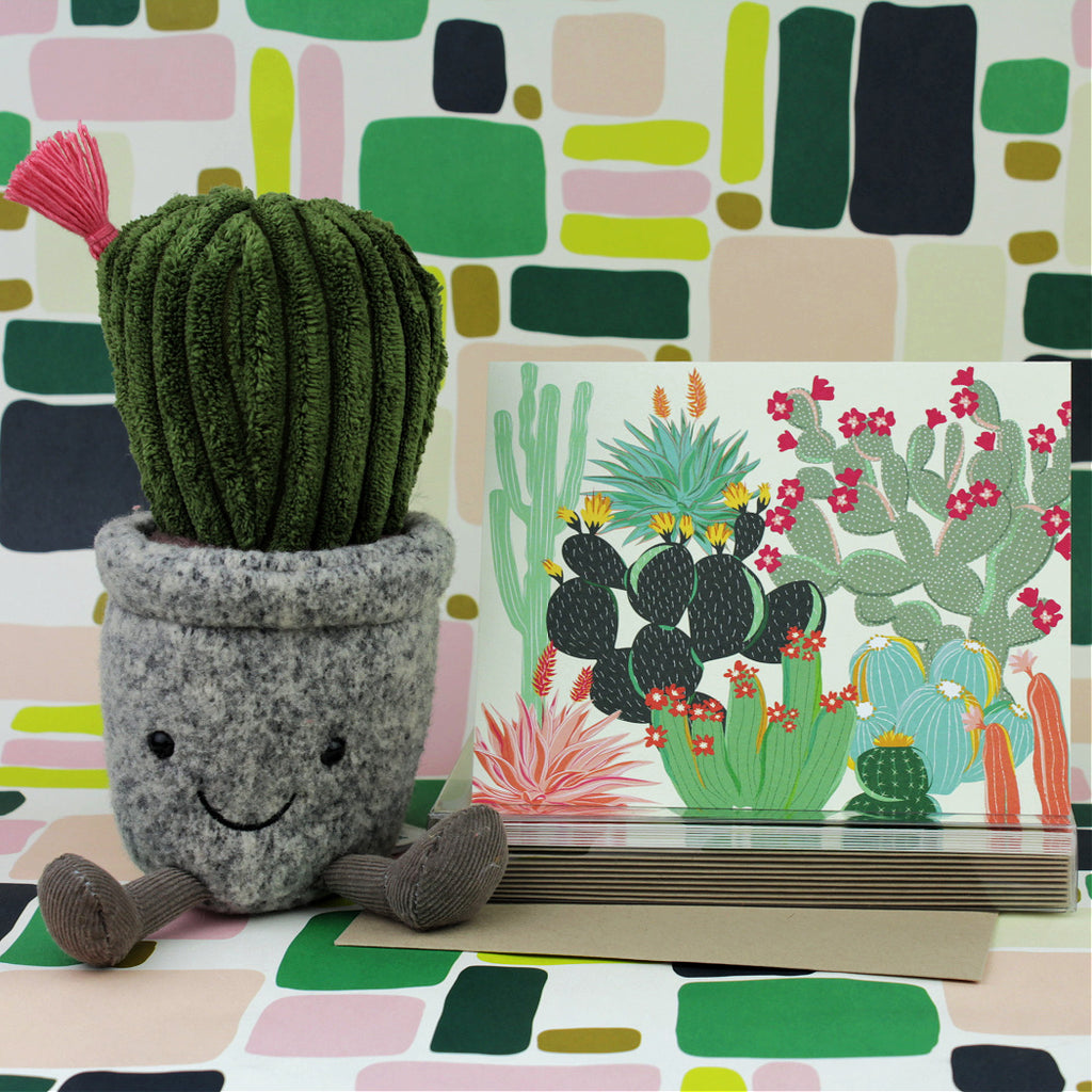 Silly Succulent Cactus - Jellycat - Coco and Duckie 