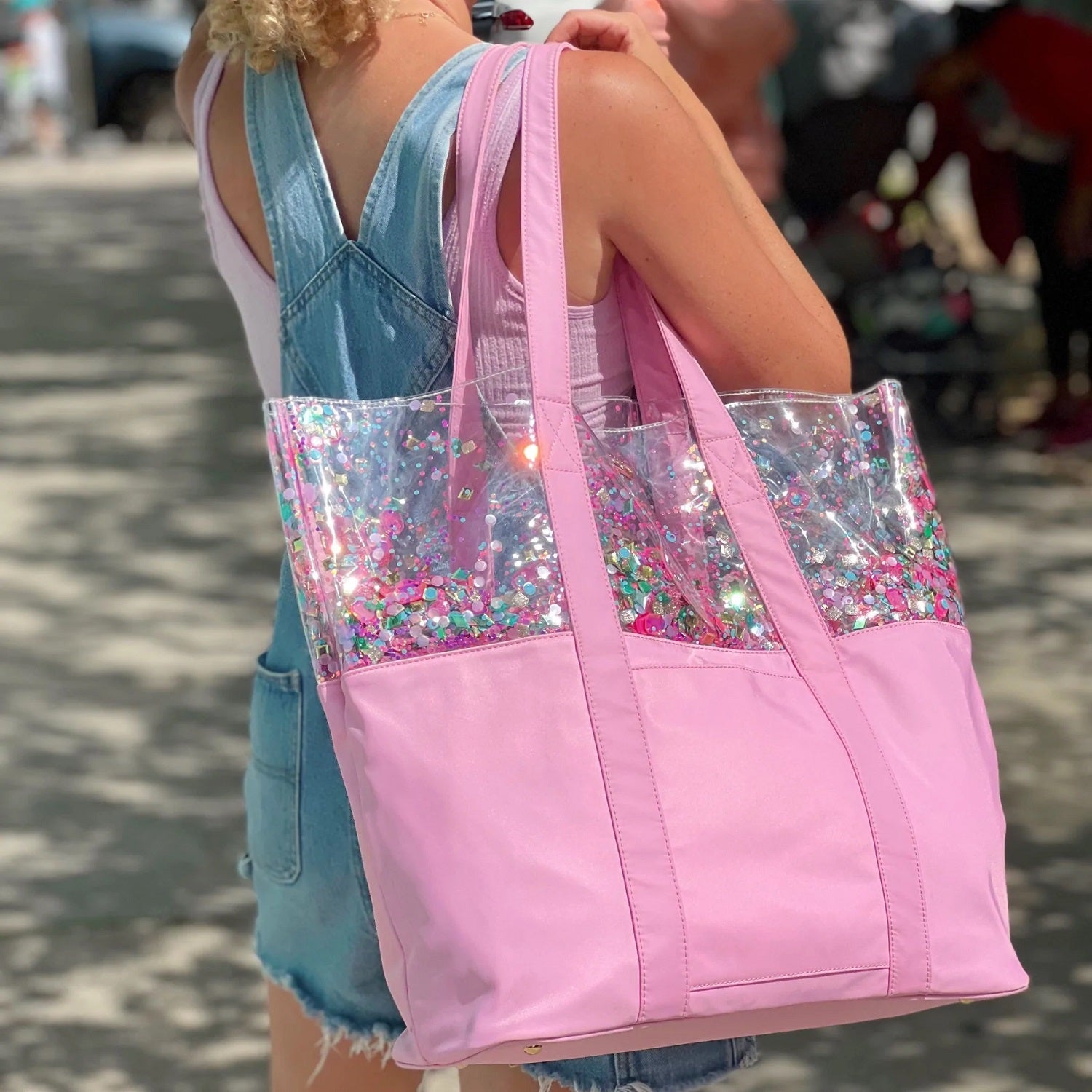 Off-White Pink Shoulder Bags