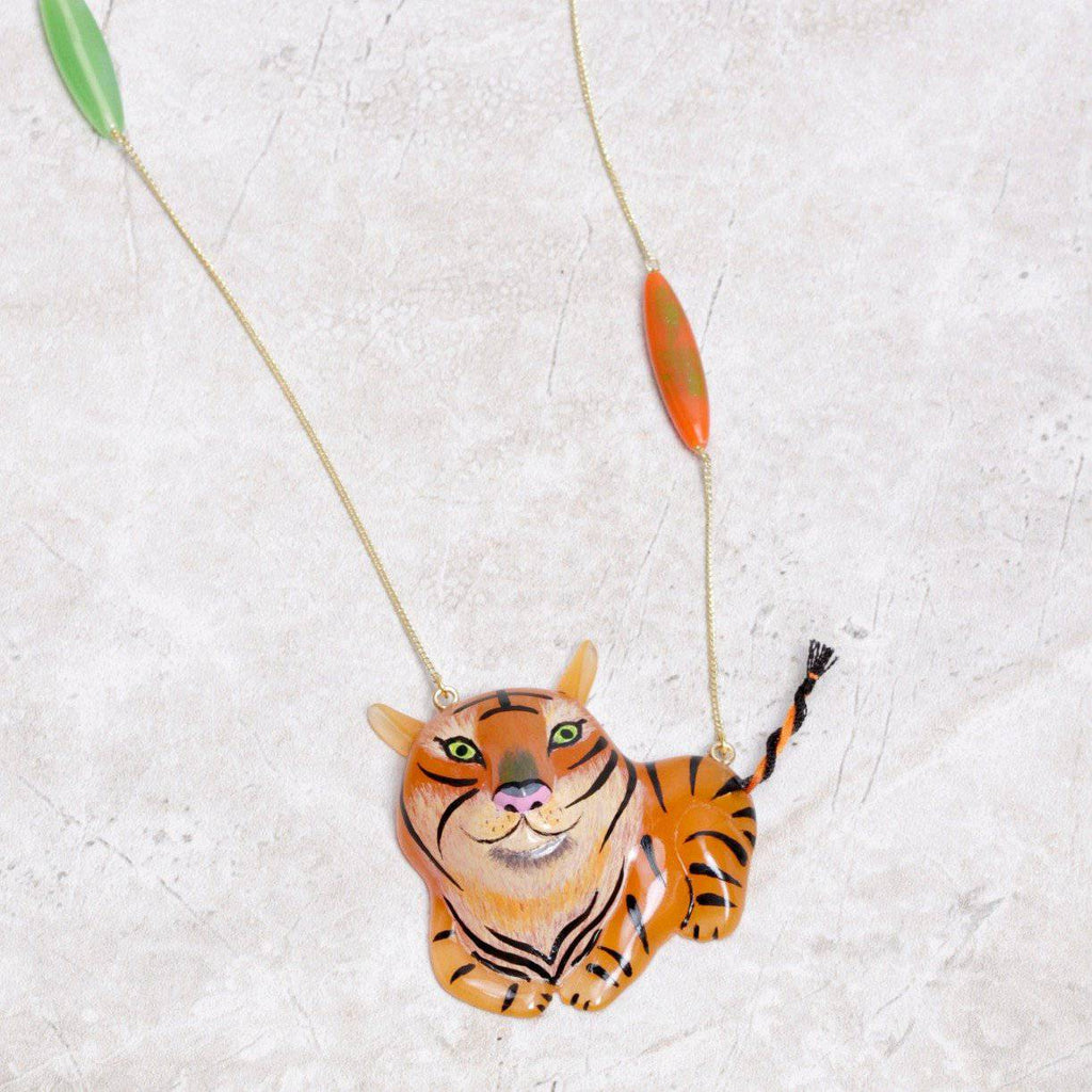 Tiger Necklace - N2 - Coco and Duckie 