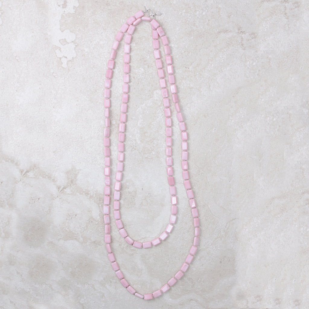 Althea Necklace | Pink - Coco and Duckie 