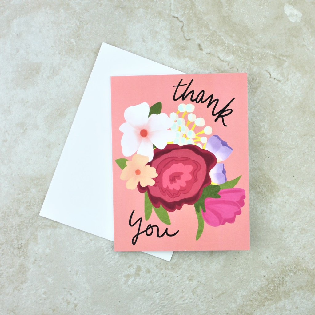 Floral Blooms Thank You Box Set - Bloomwolf Studio - Coco and Duckie 