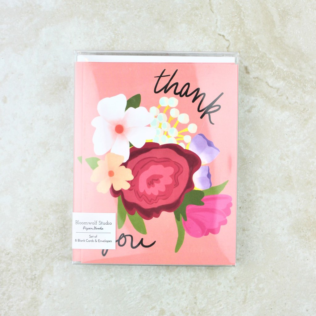 Floral Blooms Thank You Box Set - Bloomwolf Studio - Coco and Duckie 