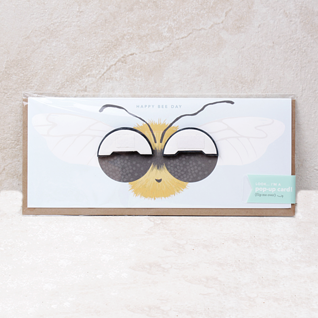 Pop-Up Card | Bee Day - Coco and Duckie 