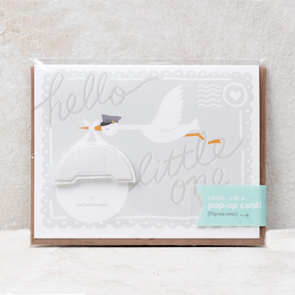Pop-Up Card | Cute Baby - Coco and Duckie 